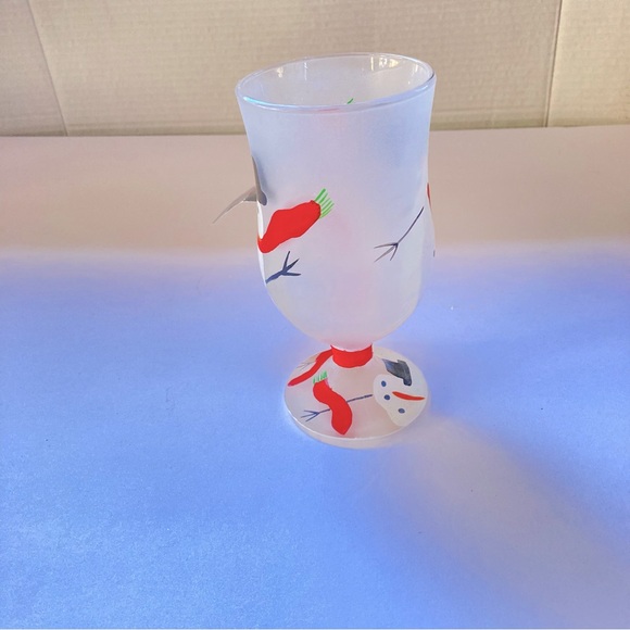 LOLITA Frosted Glass Hand Painted Mug with Handle I Like Mine Hot 9 oz - Picture 5 of 16